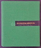 Zöld Képeslapalbum 92 Férőhellyel / Green Postcard Album For 92 Cards - Ohne Zuordnung
