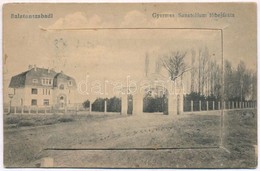 T2/T3 1918 Balatonszabadi, Bezerédj Victor Gyermekszanatórium Főbejárata. Leporellolap / Leporellocard - Ohne Zuordnung