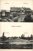 T2 1912 Berhida, Szőlőhegy, Lakath Villa, Séd Folyó, Országút - Non Classificati