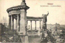 Budapest, Margitsziget, Halászbástya, Gellért Szobor - 3 Db Régi Képeslap / 3 Pre-1945 Postcards - Non Classés