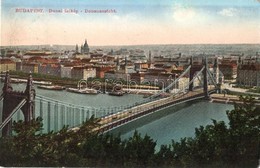 T2/T3 1915 Budapest, Ferenc József Híd + Katonai Ellenőrző Bizottság - Ohne Zuordnung