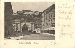 T3/T4 1903 Budapest I. Aalagút (EM) - Non Classificati