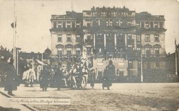** T2/T3 1916 Budapest I., IV. Károly Király és Zita Királyné Koronázása A Budai Várban (EB) - Non Classificati