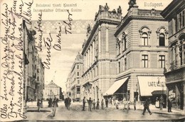 T2 Budapest V. Belvárosi Tiszti Kaszinó, Café Klotild Kávéház. Divald Károly 432. Sz. - Non Classés