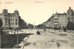 ** T1/T2 Budapest VI. Andrássy út. Taussig A. 5891. - Unclassified