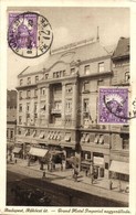 T2/T3 Budapest VII. Rákóczi út, Grand Hotel Imperial Nagyszálloda, Taub és Baross üzlete. TCV Card (EK) - Unclassified