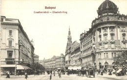 ** T1/T2 Budapest VIII. Erzsébet Körút (Blaha Lujza Tér), Fogorvos, Villamosok, Takarékpénztár - Unclassified
