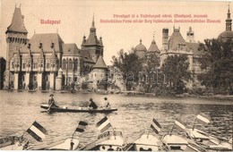 T2 1909 Budapest XIV. Városliget, Vajdahunyad Vára, Mezőgazdasági Múzeum, Városligeti-tó, Csónakok - Unclassified