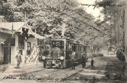 T2/T3 1908 Debrecen, Nagyerdői Helyi Vasúti Indóház, Kisvasút. Pongrácz Géza Kiadása (EK) - Non Classés