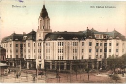 T2 1913 Debrecen, Református Egyház Bérpalota, Farakások építkezéshez - Unclassified
