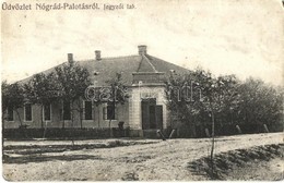 T2/T3 1913 Palotás, Nógrád-Palotás; Jegyzői Lak, Községháza. Braun Jenő Kiadása (Rb) - Unclassified