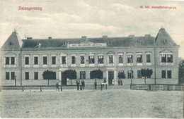 T2 1913 Zalaegerszeg, M. Kir. Csendőrlaktanya. Breisach Sámuel Kiadása - Unclassified