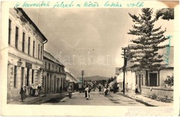 T3 1944 Borgóprund, Prundu Bargaului; Utcakép, üzletek / Street With Shops. Photo  (fa) - Sin Clasificación