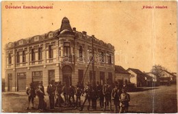 T3/T4 Érmihályfalva, Valea Lui Mihai; Fő Tér, Grosz Hermann üzlete, W. L. / Main Square, Shops (fa) - Non Classés