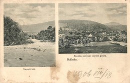 T2/T3 1906 Málnás, Malnas; Vasúti Híd, Siculia Szénsav-sűrítő Gyára. Gyulai Ferenc Fényképész Kiadása / Railway Bridge,  - Sin Clasificación