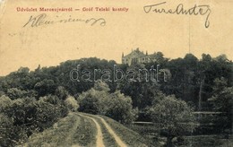 T4 Marosújvár, Ocna Mures; Gróf Teleki Kastély. W. L. 1608. / Castle (EM) - Ohne Zuordnung