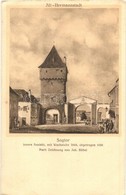 ** T2/T3 Nagyszeben, Hermannstadt, Sibiu; Sagtor Innere Ansicht Mit Wachstube 1848, Abgetragen 1858. Nach Zeichnung Von  - Non Classés