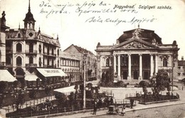T3 Nagyvárad, Oradea; Szigligeti Színház, Emke Kávéház / Theater, Café (kis Szakadás / Small Tear) - Unclassified