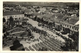 ** T2/T3 1940 Szamosújvár, Gherla; Bevonulás / Entry Of The Hungarian Troops (ragasztónyom / Gluemark) - Non Classés