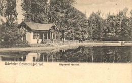 T2 Szamosújvár, Gherla; Népkerti Korcsolyázó Pavilon / Park, Ice Skating Pavilion - Unclassified