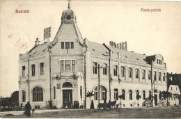 T2 Szatmárnémeti, Satu Mare; Új Postapalota, Távirda, Zene Iskola / Post Palace, Telegraph Office, Music School - Unclassified
