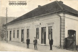 T2/T3 1915 Vulkán, Zsivadejvulkán, Vulcan; Földy Gyula 'Otthon' Kávéháza és étterme / Restaurant And Café (EK) - Unclassified