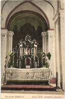 ** T2/T3 Deáki, Diakovce; Római Katolikus Templom Belső, Főoltár / Catholic Church Interior, Main Altar (EK) - Unclassified