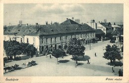 T2/T3 Érsekújvár, Nové Zámky; Fő Tér, üzletek, Hartenstein Bútor áruháza / Main Square, Shops, Furniture Warehouse (EK) - Unclassified