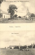 ** T2/T3 Hernádcsány, Csánya, Cana; Református Templom és Fő Utca, Műmalom / Church And Main Street, Mill (EK) - Sin Clasificación