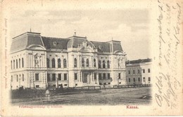 T2 Kassa, Kosice; Felsőmagyarországi új Múzeum, Állami Felső Ipariskola. Kemény Felvétele / New Museum, Industrial Schoo - Unclassified