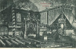 ** T2 Késmárk, Kezmarok; Fatemplom Belső / Wooden Church Interior - Ohne Zuordnung