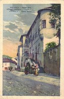 T2/T3 Körmöcbánya, Kremnitz, Kremnica; Horná Ulica / Felső Utca, Művészlap. Kniep-Ivanovich Kiadása / Upper Street, Art  - Sin Clasificación