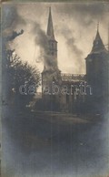 * T2 1923 Lőcse, Levoca; A Római Katolikus Szent Jakab Templom égése A Tűzvészkor, A Templom Teteje Teljesen Leégett. Er - Sin Clasificación