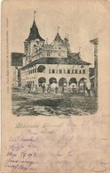 T2/T3 1901 Lőcse, Levoca; Városház / Town Hall (EK) - Unclassified