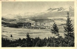 T2/T3 ~1950 Lucsivna, Lautschburg, Lucivná (Tátra); (EK) - Sin Clasificación