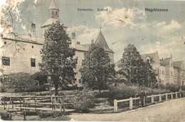 T4 1917 Nagybiccse, Nagy-Bittse, Bytca; Schloss / Kastély. Kiadja Spiegel J. / Bytciansky Zámok / Castle (b) - Sin Clasificación