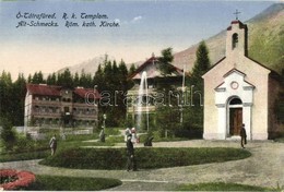 ** T1/T2 Ótátrafüred, Altschmecks, Stary Smokovec (Tátra); Római Katolikus Templom / Church - Sin Clasificación