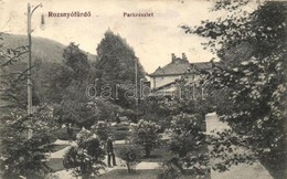 T2 1914 Rozsnyófürdő, Roznava-kupele; Park Részlet / Park View - Ohne Zuordnung