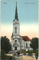 ** T2/T3 Ruttka, Vrutky; Római Katolikus Templom, Kis Híd / Catholic Church, Bridge (Rb) - Ohne Zuordnung