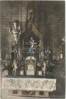 ** T1/T2 Selmecbánya, Schemnitz, Banska Stiavnica; Kolos Leánynevelőintézet Kápolnájának Oltára / Chapel Interior, Altar - Non Classés