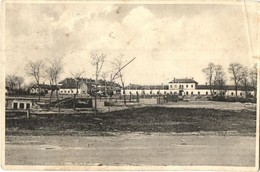 T3 Somorja, Somorin, Samorín; Tüzérségi Laktanya, Tér. Kranzinger Nándor Kiadása / Artillery Barracks, Square (EB) - Unclassified