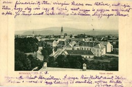 T2/T3 1914 Munkács, Mukacheve, Mukacevo; Városi Részlet. W.L. Bp. 5663.  / General View (EK) - Non Classificati