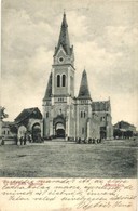 T2 1913 Munkács, Mukacheve, Mukacevo; Új Római Katolikus Templom / Church - Unclassified