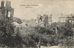 T2/T3 1907 Nagyszőlős, Vynohradiv (Vinohragyiv), Sevlus; Kankó Várrom / Vynohradiv Castle (Castle Kanku) (EK) - Non Classificati