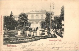 T2/T3 Abbazia, Opatija; Angiolina Park / Hotel And Park (Rb) - Ohne Zuordnung