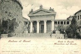 T2 1899 Fiume, Rijeka; Tombe Di Tersatto / Mausoleum Of Trsat - Non Classés