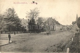 T2 Alsólendva, Dolnja Lendava; Deák Tér. Balkányi Ernő Kiadása / Square - Ohne Zuordnung