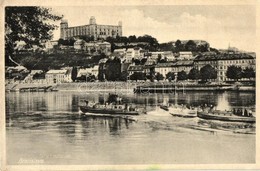 * T2 Pozsony, Pressbrug, Bratislava; Az Egykori Dunai Flottilla őrnaszádjai Csehszlovák Zászló Alatt / Former River Guar - Sin Clasificación