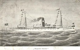 T2/T3 SS Hegedűs Sándor Egycsavaros Tengeri Személy és áruszállító Gőzhajó / Hungarian Sea Passenger And Cargo Steamship - Ohne Zuordnung