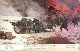 T2/T3 Weltkrieg 1914-1916 - K.u.K. Feldkanonen-Regt. Nr. 16. Verlag K.u.K. Kmdo. Der 27. Inf. Trp. Dion. / WWI Austro-Hu - Ohne Zuordnung